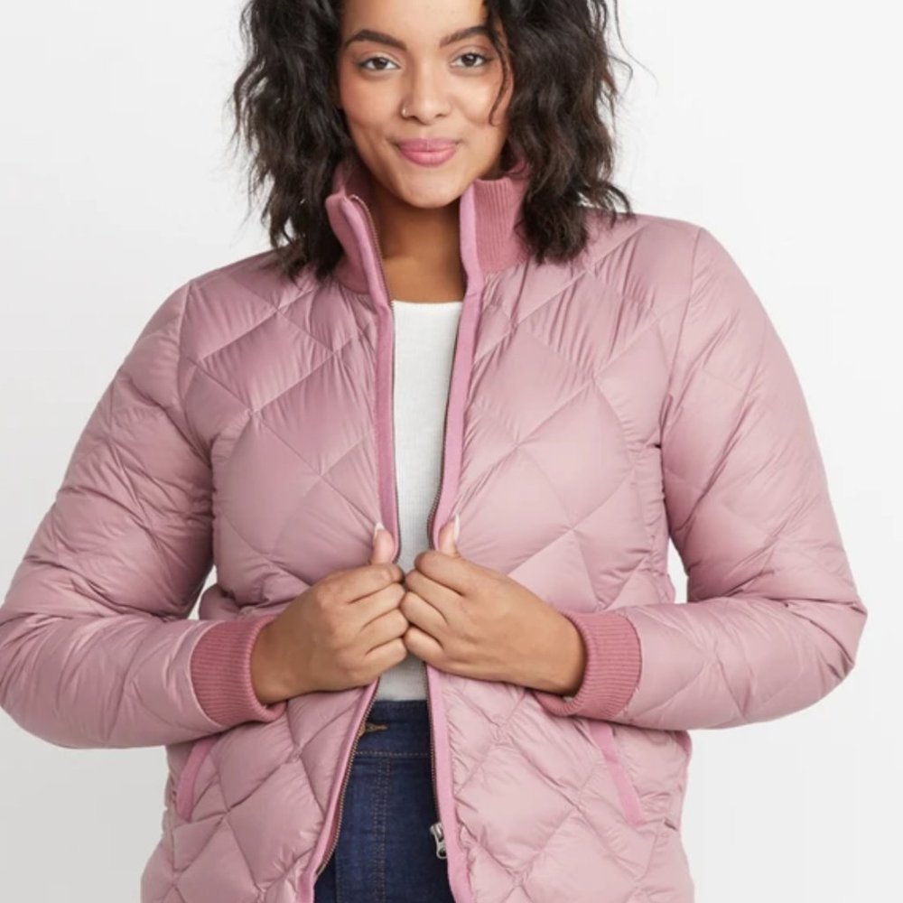 Marine Layer Meredith Mauve Puffer